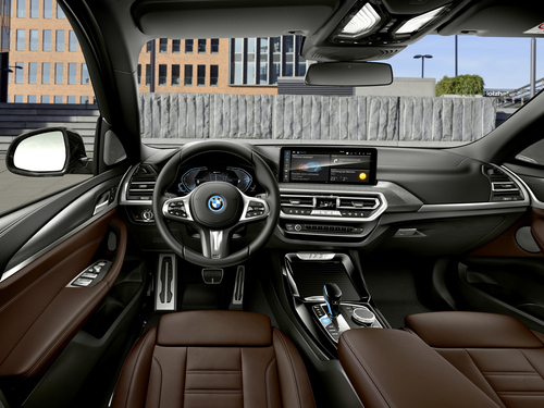 New BMW iX3 M Sport All-Electric SUV Interior